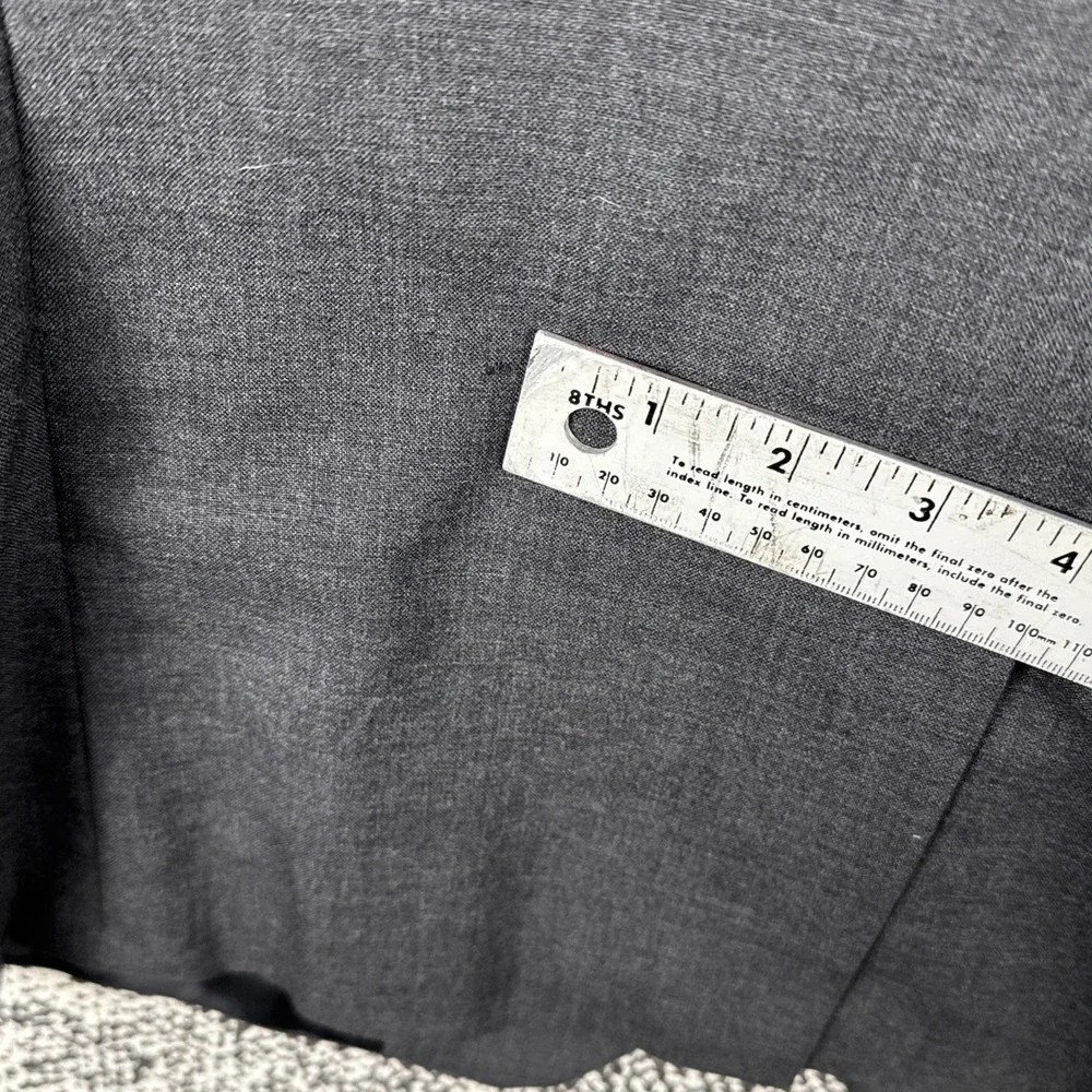 Ralph Lauren University‎ Polo Club Blazer Mens 42R 100% Wool Gray